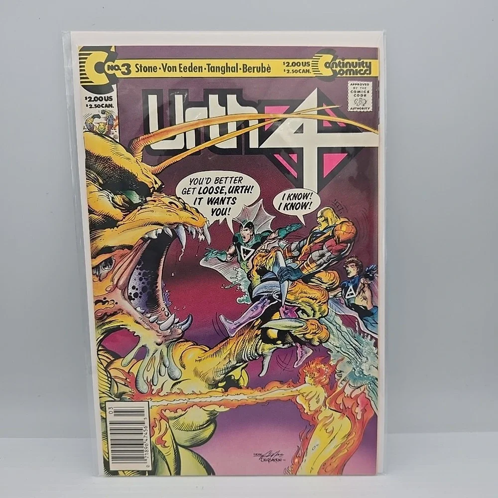 URTH 4 (CONTINUITY COMICS) 1989 Series‎ #3